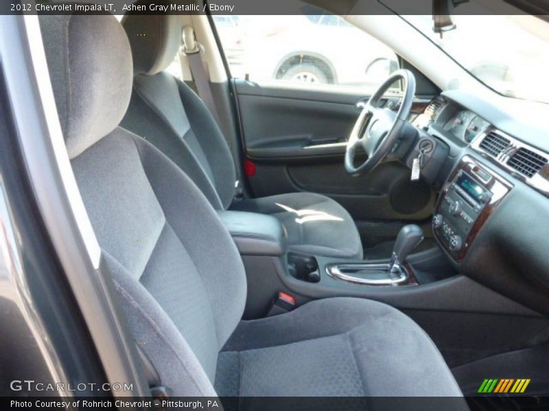 Ashen Gray Metallic / Ebony 2012 Chevrolet Impala LT