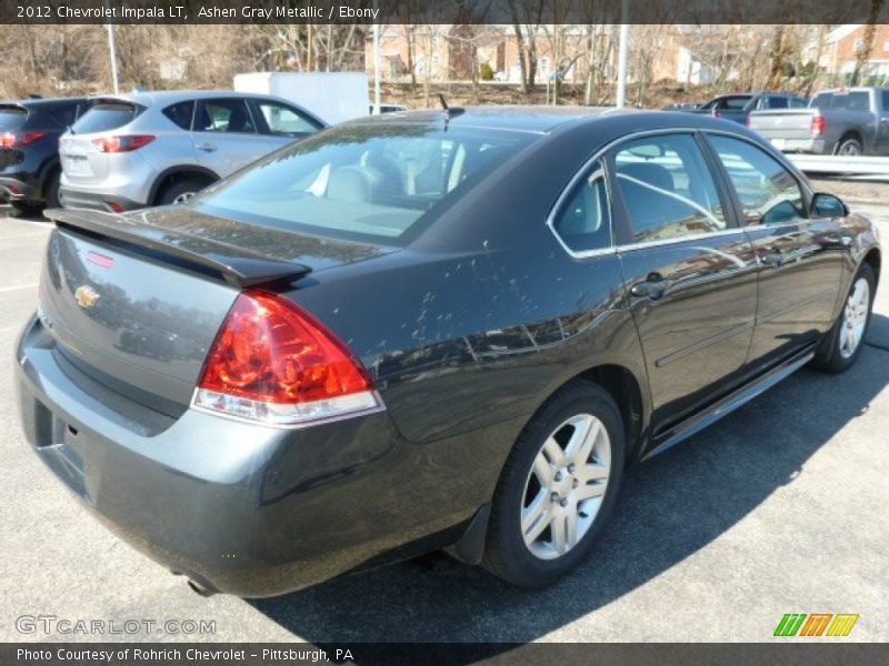 Ashen Gray Metallic / Ebony 2012 Chevrolet Impala LT