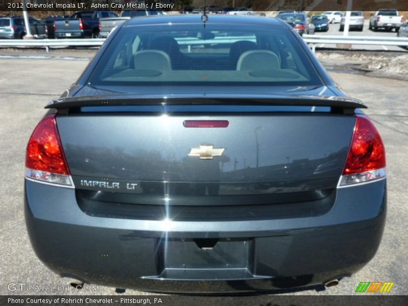 Ashen Gray Metallic / Ebony 2012 Chevrolet Impala LT