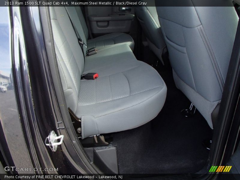Maximum Steel Metallic / Black/Diesel Gray 2013 Ram 1500 SLT Quad Cab 4x4