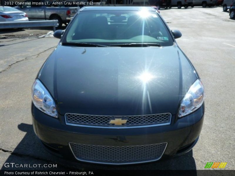 Ashen Gray Metallic / Ebony 2012 Chevrolet Impala LT