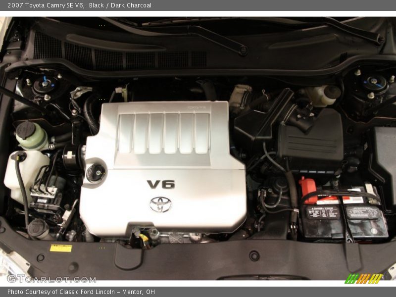 Black / Dark Charcoal 2007 Toyota Camry SE V6