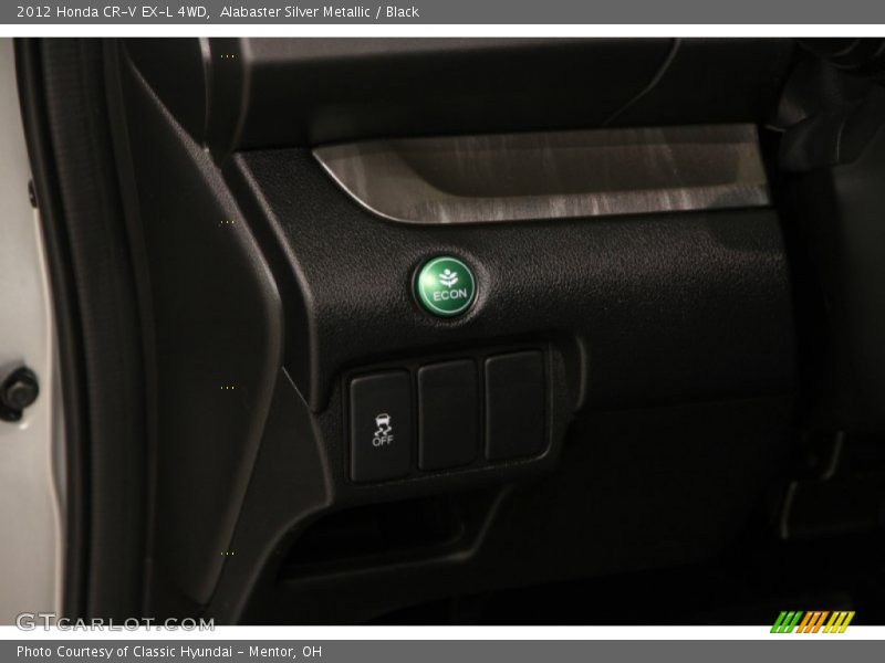 Alabaster Silver Metallic / Black 2012 Honda CR-V EX-L 4WD