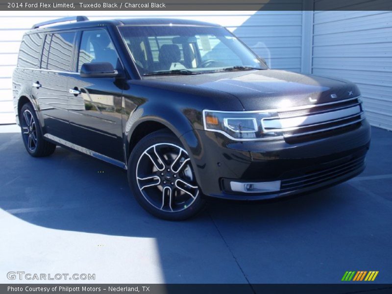 Tuxedo Black / Charcoal Black 2014 Ford Flex Limited