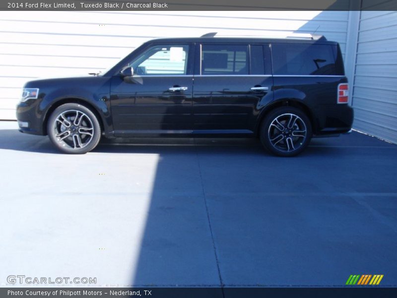 Tuxedo Black / Charcoal Black 2014 Ford Flex Limited