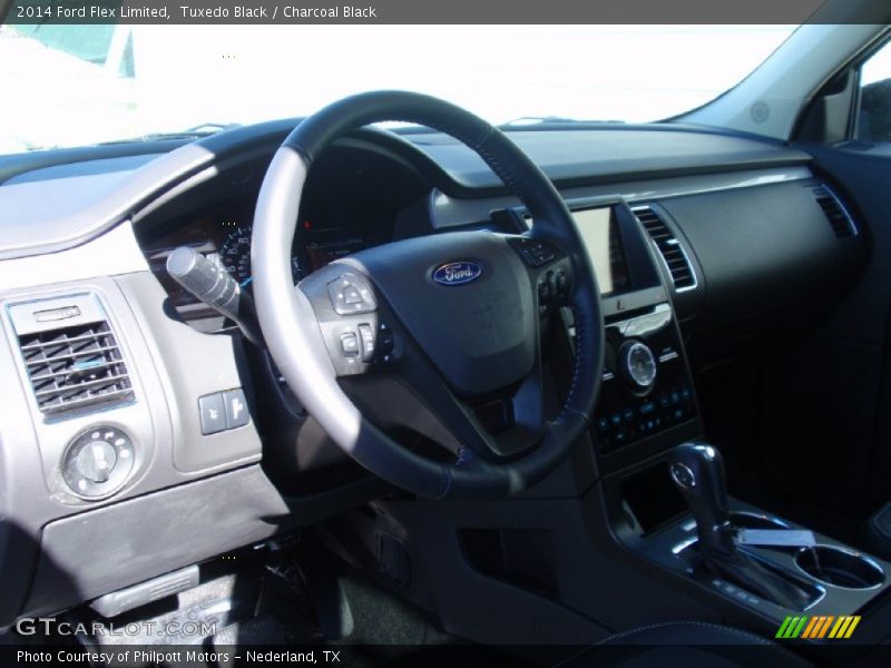 Tuxedo Black / Charcoal Black 2014 Ford Flex Limited