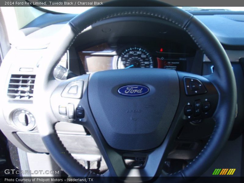 Tuxedo Black / Charcoal Black 2014 Ford Flex Limited