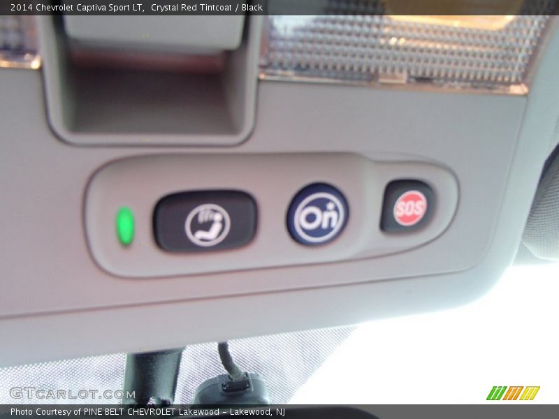 Crystal Red Tintcoat / Black 2014 Chevrolet Captiva Sport LT
