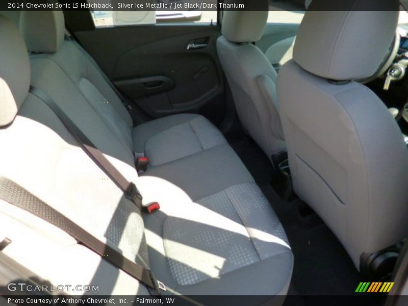 Silver Ice Metallic / Jet Black/Dark Titanium 2014 Chevrolet Sonic LS Hatchback