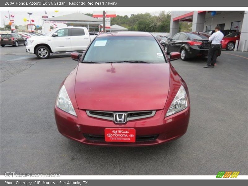 Redondo Red Pearl / Ivory 2004 Honda Accord EX V6 Sedan