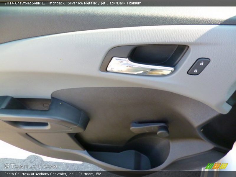 Silver Ice Metallic / Jet Black/Dark Titanium 2014 Chevrolet Sonic LS Hatchback