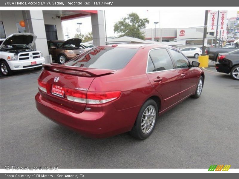 Redondo Red Pearl / Ivory 2004 Honda Accord EX V6 Sedan