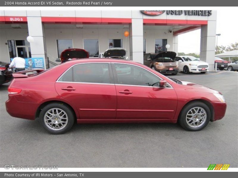 Redondo Red Pearl / Ivory 2004 Honda Accord EX V6 Sedan