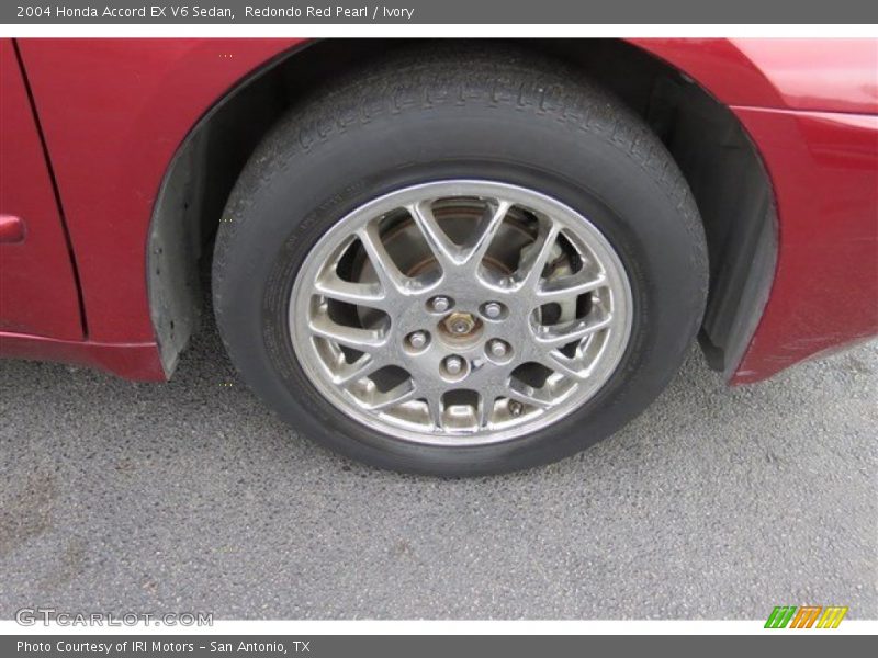 Redondo Red Pearl / Ivory 2004 Honda Accord EX V6 Sedan