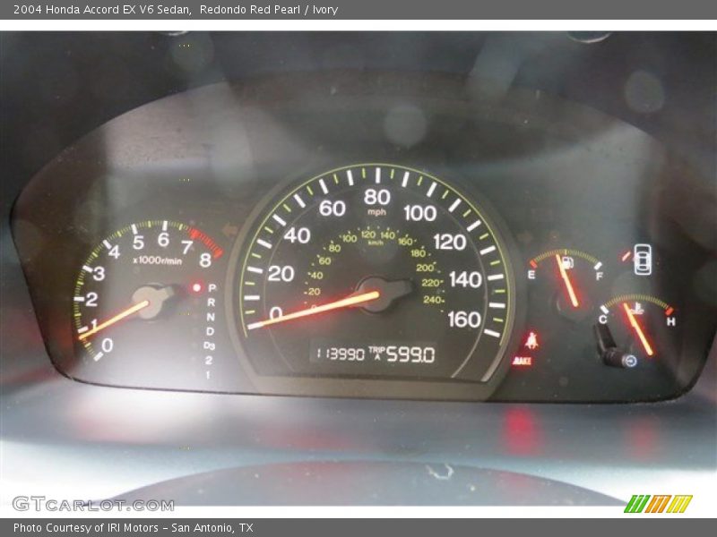 Redondo Red Pearl / Ivory 2004 Honda Accord EX V6 Sedan