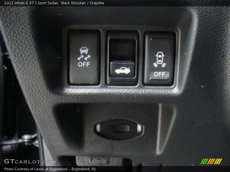Black Obsidian / Graphite 2012 Infiniti G 37 S Sport Sedan