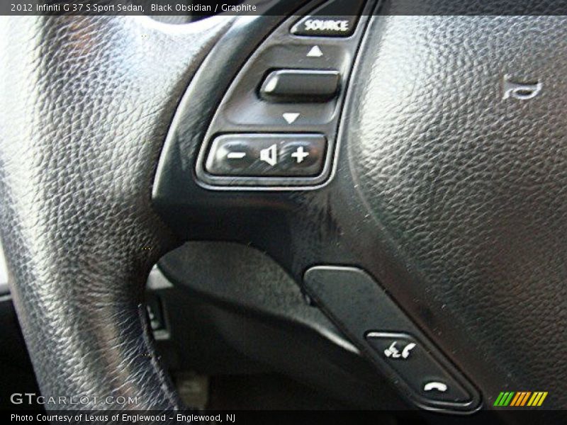 Black Obsidian / Graphite 2012 Infiniti G 37 S Sport Sedan