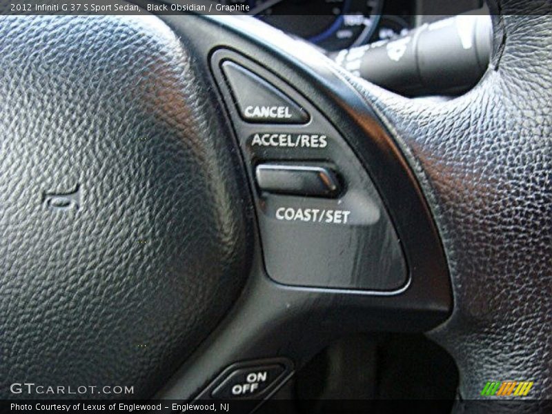 Black Obsidian / Graphite 2012 Infiniti G 37 S Sport Sedan