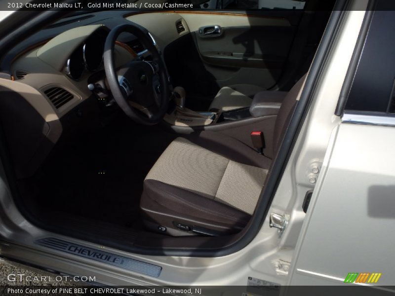 Gold Mist Metallic / Cocoa/Cashmere 2012 Chevrolet Malibu LT