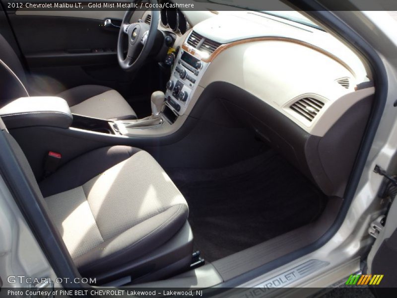 Gold Mist Metallic / Cocoa/Cashmere 2012 Chevrolet Malibu LT