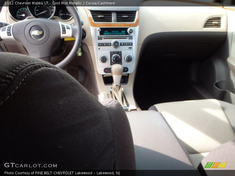 Gold Mist Metallic / Cocoa/Cashmere 2012 Chevrolet Malibu LT