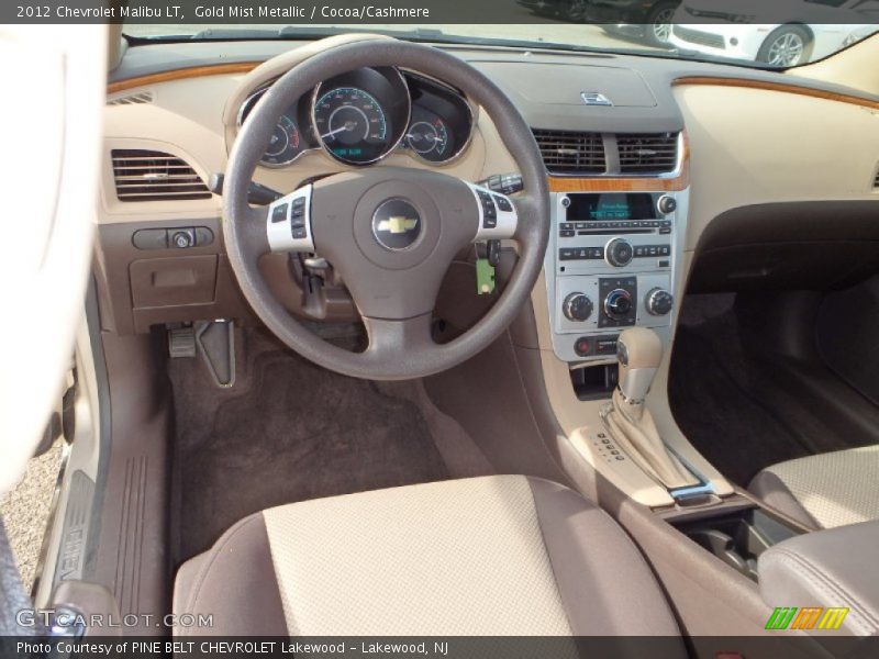 Gold Mist Metallic / Cocoa/Cashmere 2012 Chevrolet Malibu LT