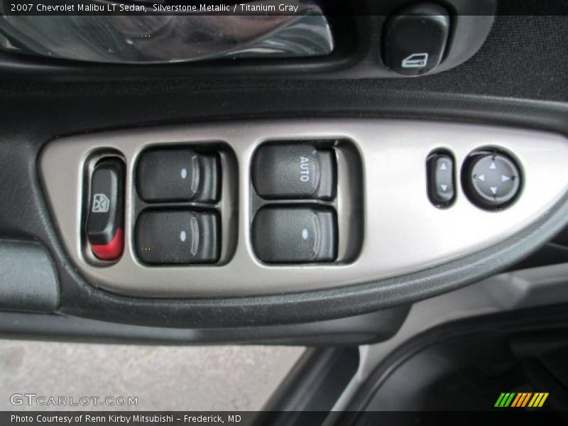 Silverstone Metallic / Titanium Gray 2007 Chevrolet Malibu LT Sedan