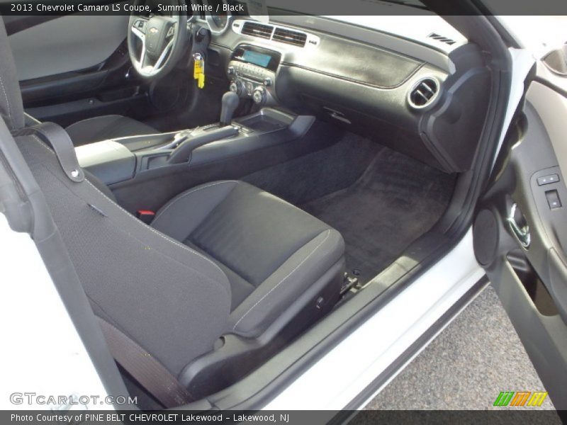 Summit White / Black 2013 Chevrolet Camaro LS Coupe