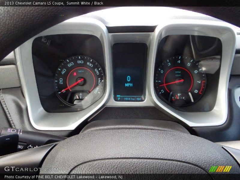 Summit White / Black 2013 Chevrolet Camaro LS Coupe