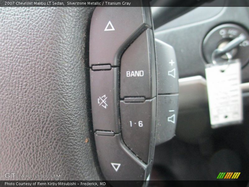 Silverstone Metallic / Titanium Gray 2007 Chevrolet Malibu LT Sedan