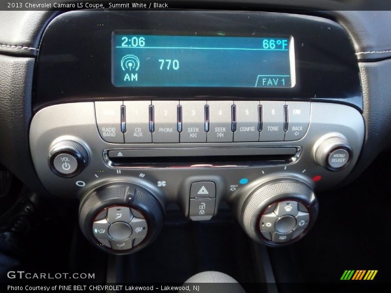 Summit White / Black 2013 Chevrolet Camaro LS Coupe
