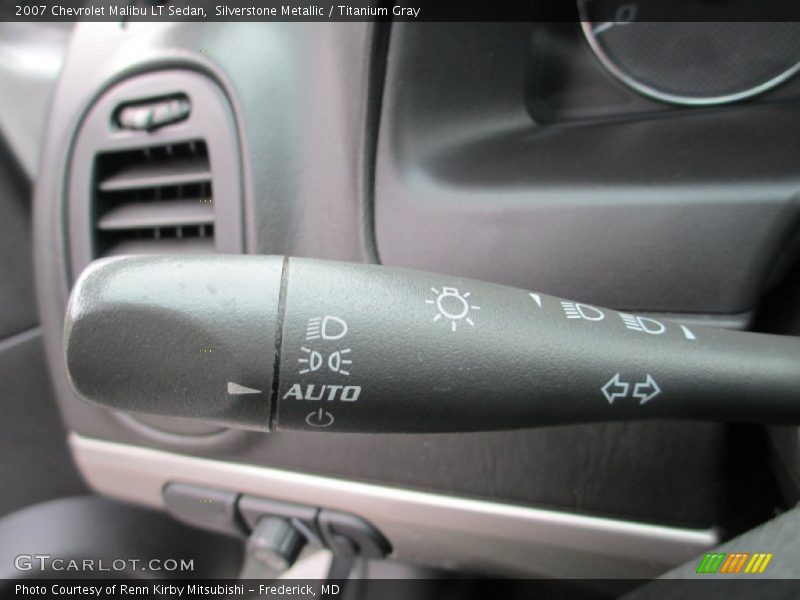 Silverstone Metallic / Titanium Gray 2007 Chevrolet Malibu LT Sedan