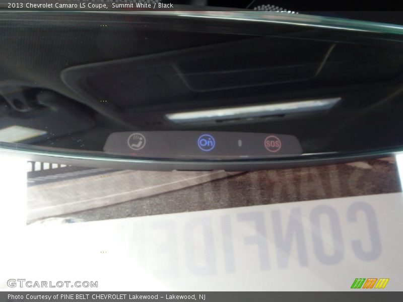 Summit White / Black 2013 Chevrolet Camaro LS Coupe