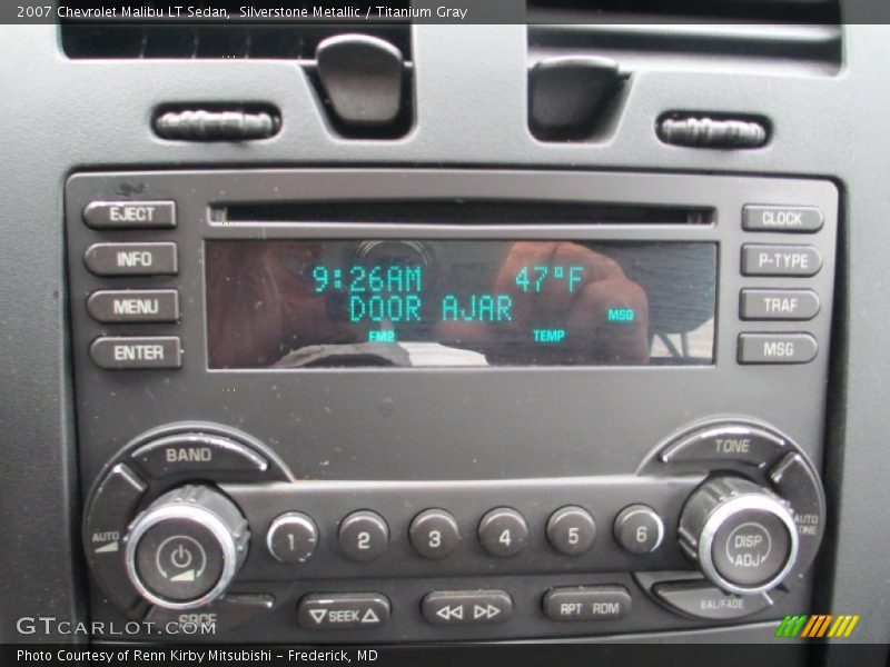 Silverstone Metallic / Titanium Gray 2007 Chevrolet Malibu LT Sedan