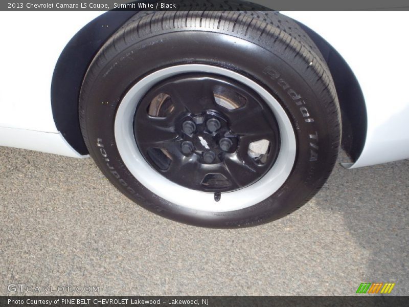 Summit White / Black 2013 Chevrolet Camaro LS Coupe