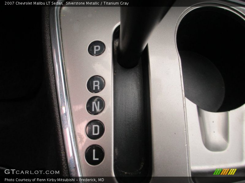 Silverstone Metallic / Titanium Gray 2007 Chevrolet Malibu LT Sedan