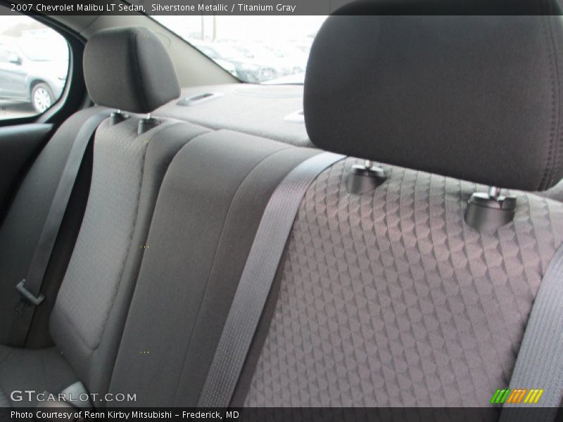 Silverstone Metallic / Titanium Gray 2007 Chevrolet Malibu LT Sedan