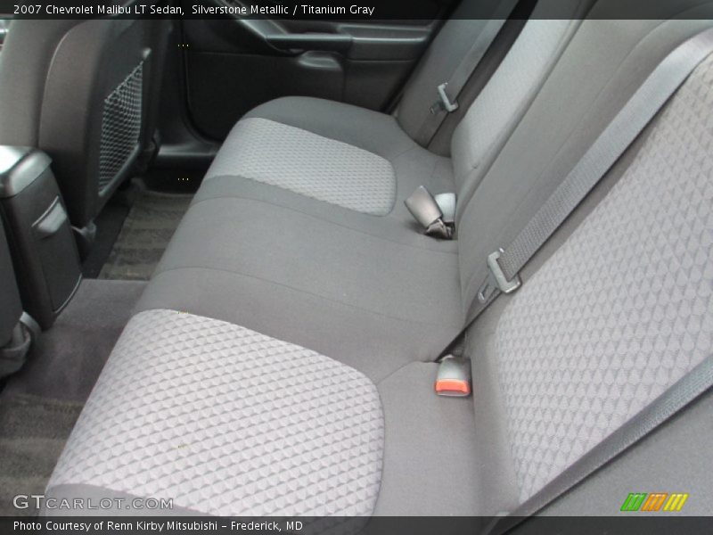 Silverstone Metallic / Titanium Gray 2007 Chevrolet Malibu LT Sedan
