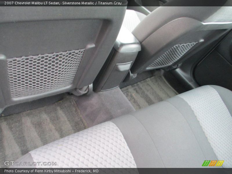 Silverstone Metallic / Titanium Gray 2007 Chevrolet Malibu LT Sedan