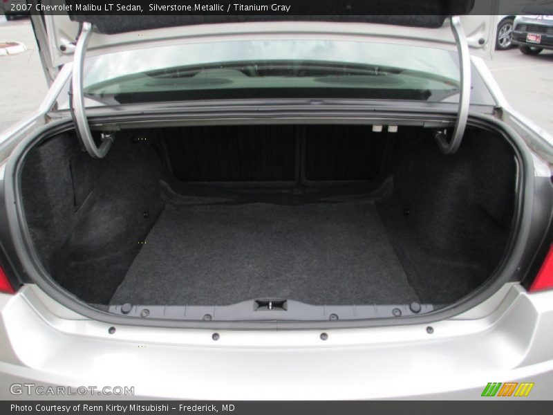 Silverstone Metallic / Titanium Gray 2007 Chevrolet Malibu LT Sedan
