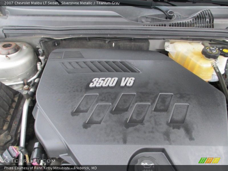 Silverstone Metallic / Titanium Gray 2007 Chevrolet Malibu LT Sedan