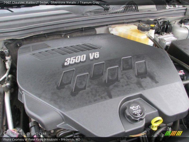 Silverstone Metallic / Titanium Gray 2007 Chevrolet Malibu LT Sedan