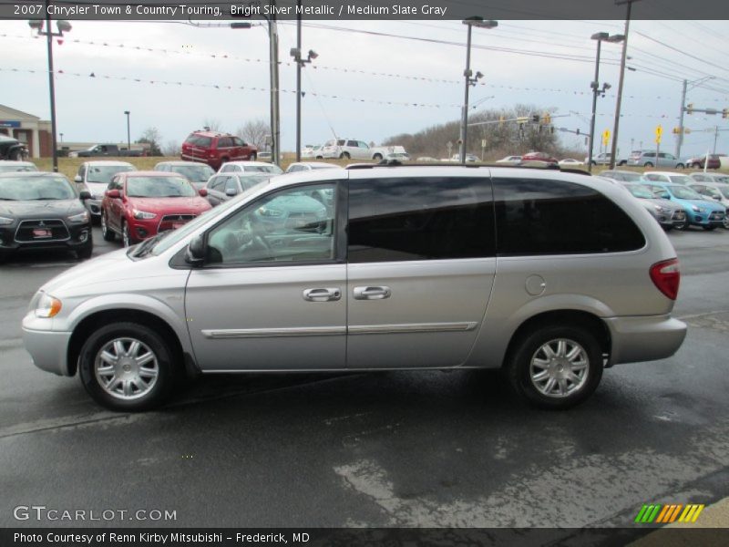 Bright Silver Metallic / Medium Slate Gray 2007 Chrysler Town & Country Touring