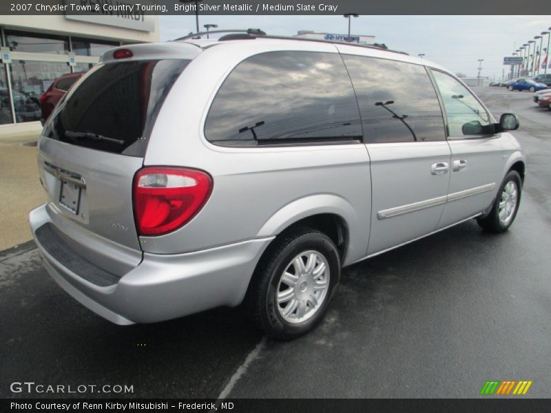 Bright Silver Metallic / Medium Slate Gray 2007 Chrysler Town & Country Touring