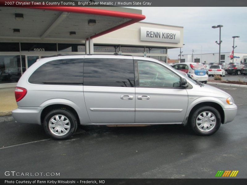 Bright Silver Metallic / Medium Slate Gray 2007 Chrysler Town & Country Touring