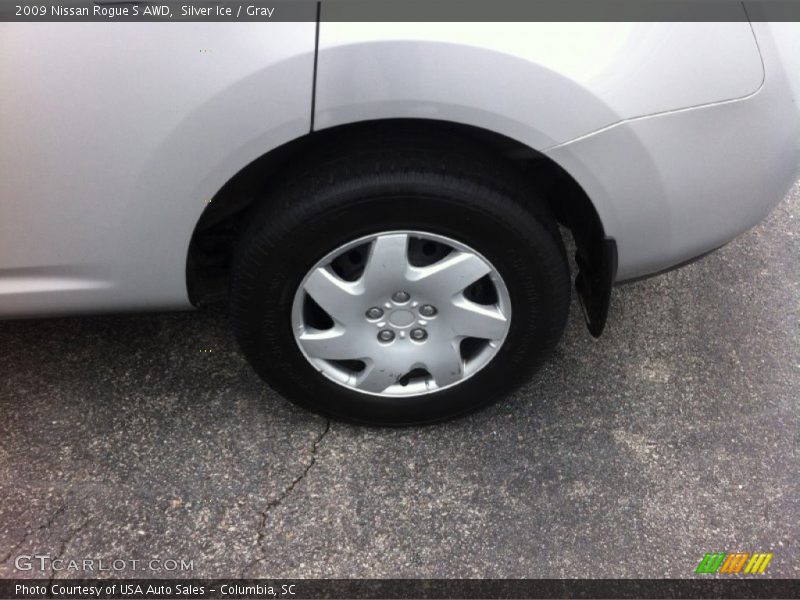 Silver Ice / Gray 2009 Nissan Rogue S AWD
