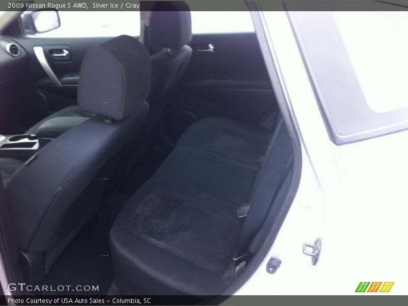Silver Ice / Gray 2009 Nissan Rogue S AWD
