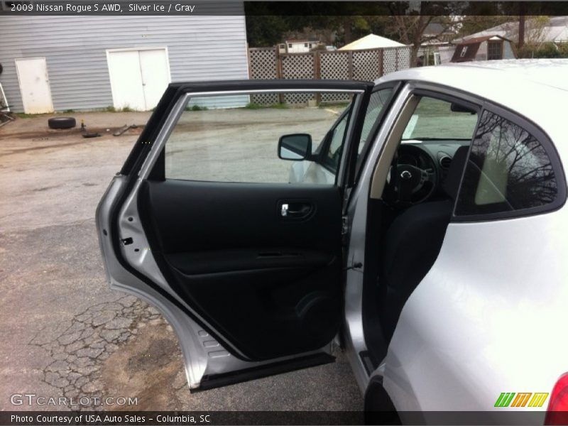 Silver Ice / Gray 2009 Nissan Rogue S AWD