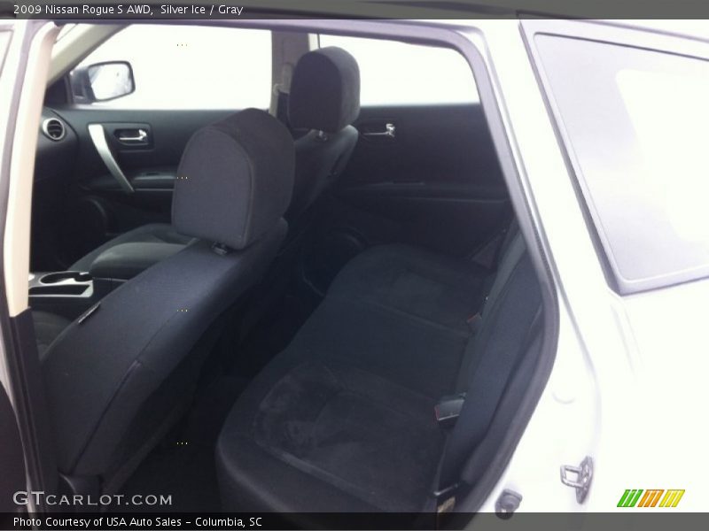 Silver Ice / Gray 2009 Nissan Rogue S AWD