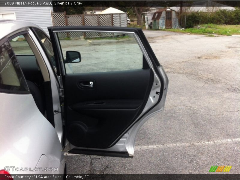 Silver Ice / Gray 2009 Nissan Rogue S AWD